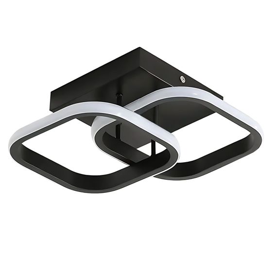 TOOLIGHT loftlampe LHJ074-C Sort 23x8x23cm