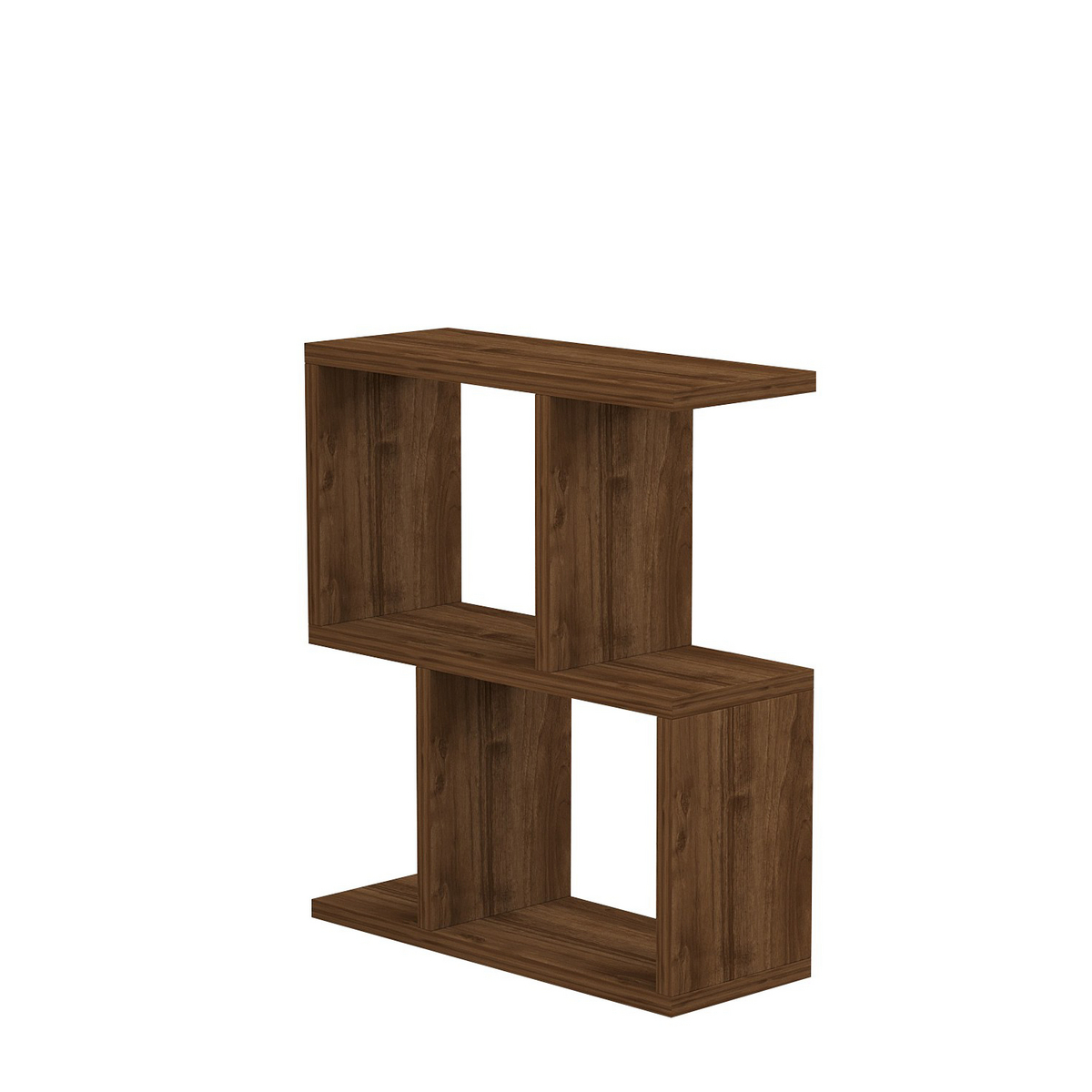 Norda Design Moderne sidebord, 2-lags design, 45x51.4x17 cm | 100% melaminbelagt, 18 mm tyk | stilfuld opbevaring