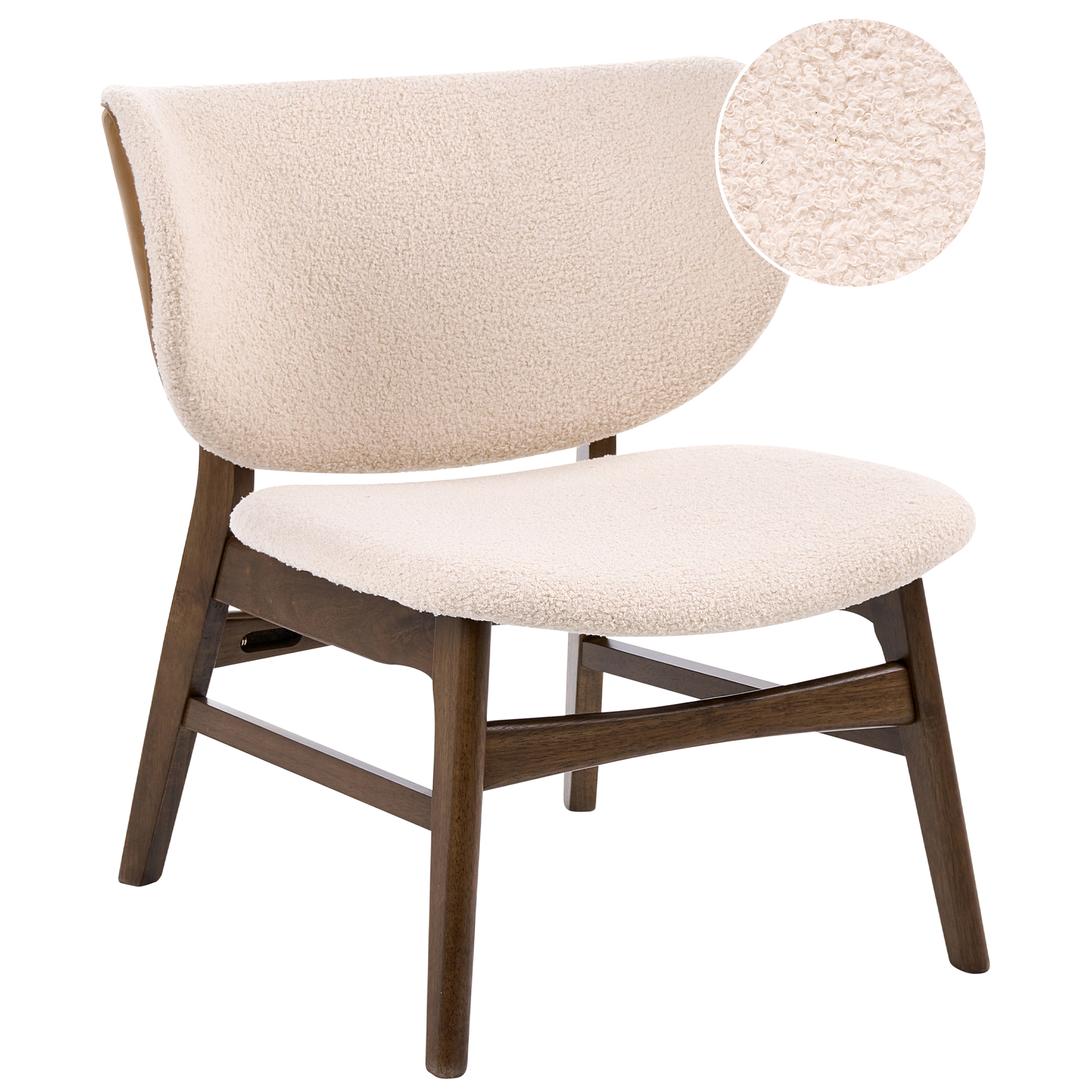 Lænestol DAY Boucle Brun/lys beige