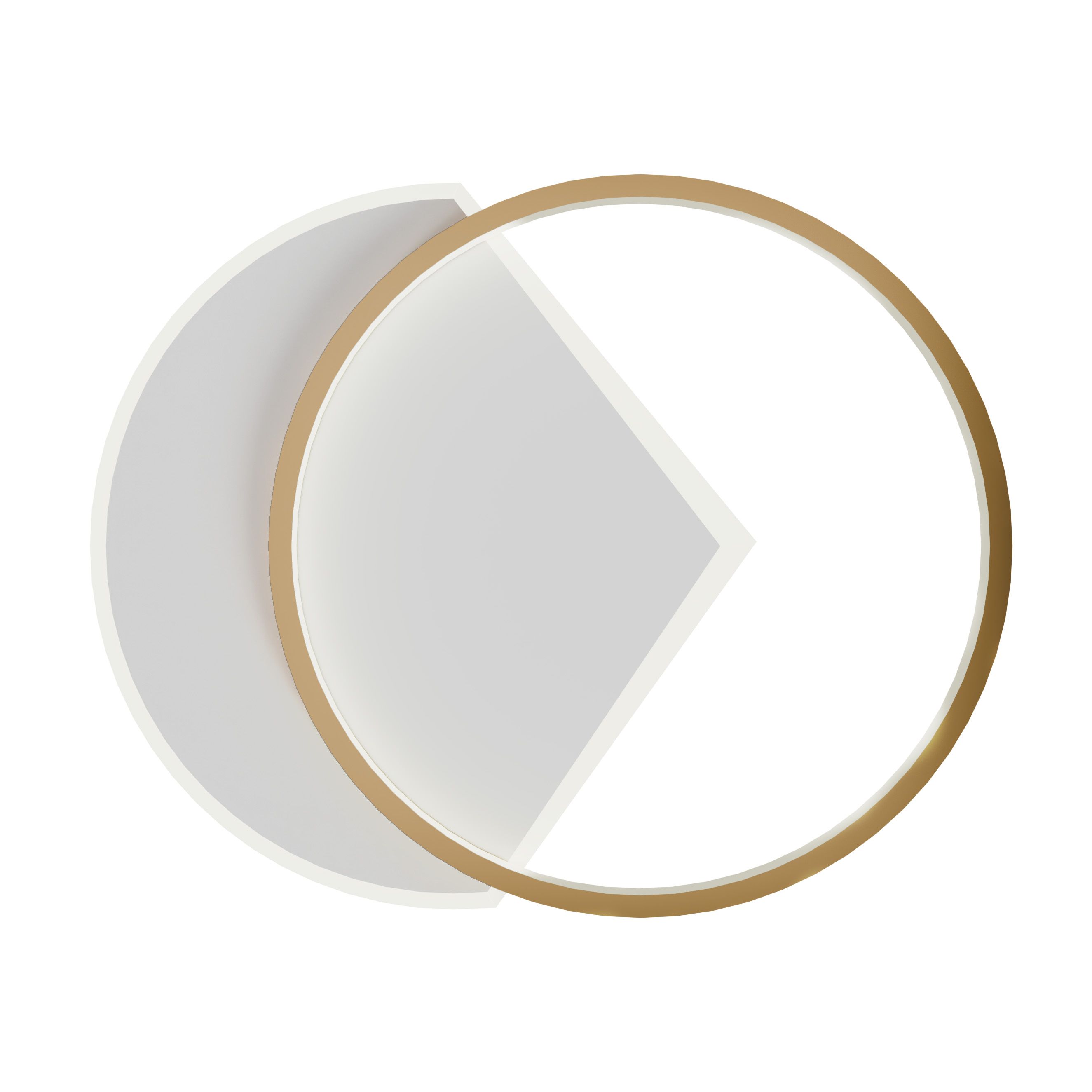 TOOLIGHT væglampe LHJO076-C 40cm LED Guld 60x40x10cm