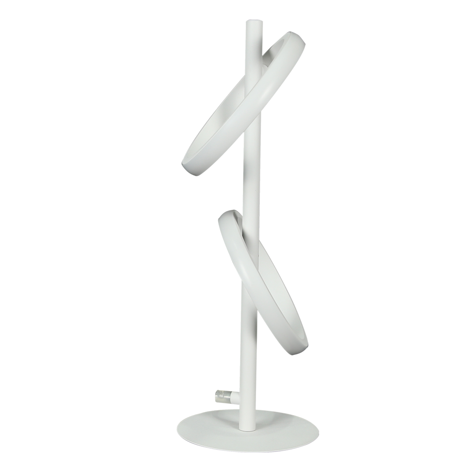 NETTLIFE LED - bordlampe, moderne, ringformet, roterende bordlampe, til stuen