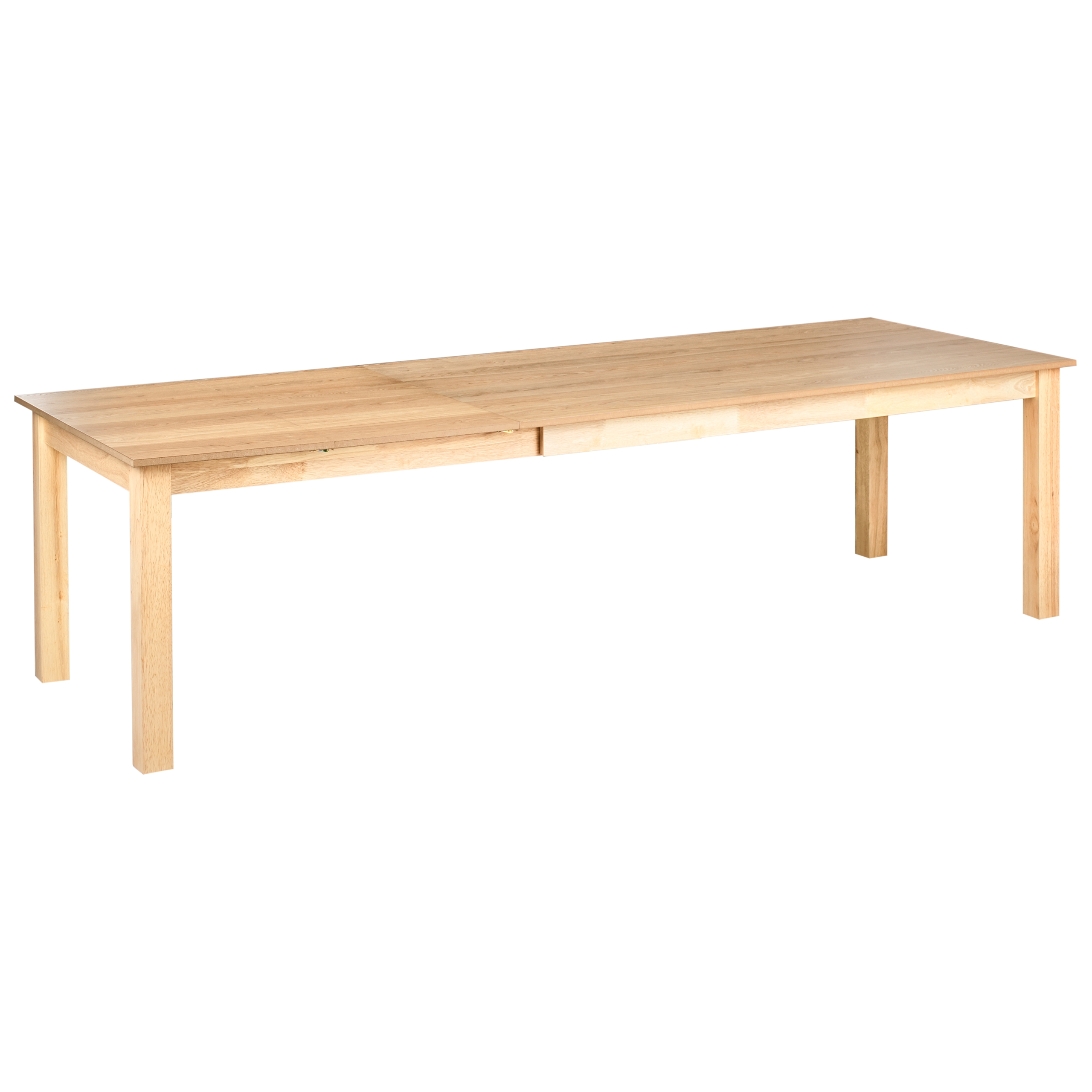 Spisebord med udtræk MADURA Lys ask 180/280 cm 100 cm