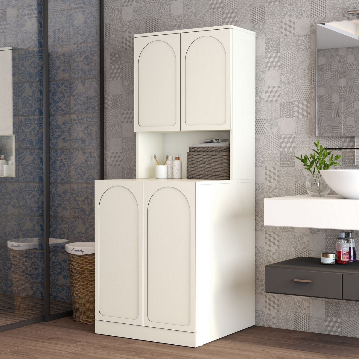 Norda Design Vaskemaskineskab Lyon 73 73 x 70 x 92 cm
