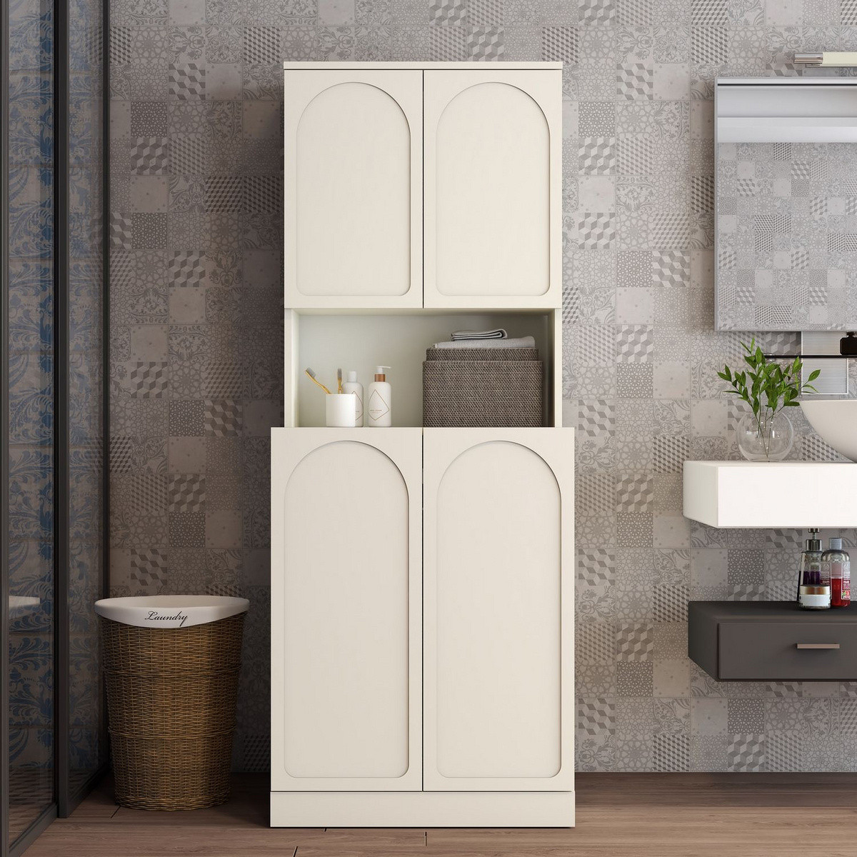 Norda Design Vaskemaskineskab Lyon 73 73 x 70 x 92 cm