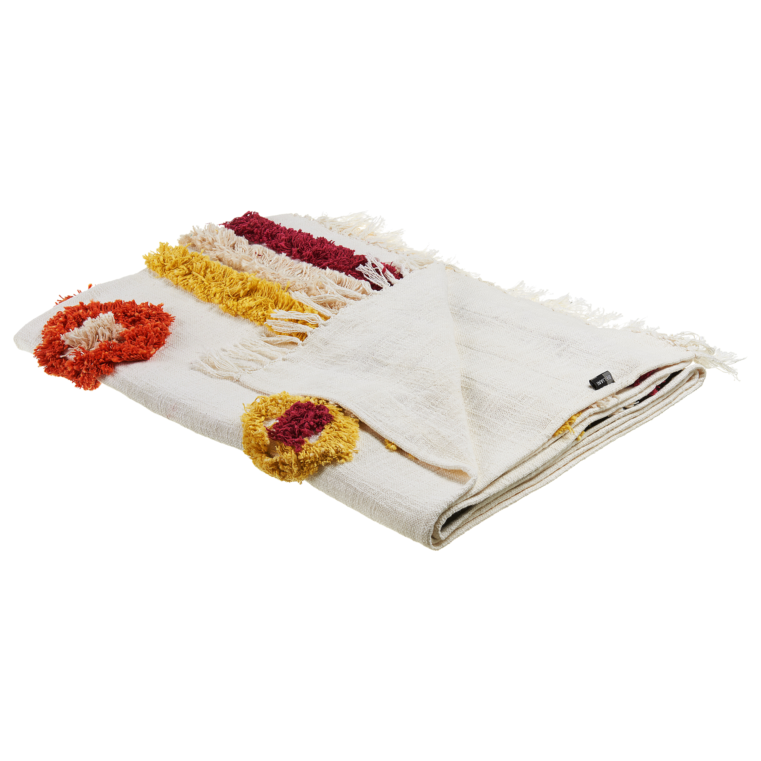 Plaid AMROHA Bomuld 130 x 180 cm Multifarvet