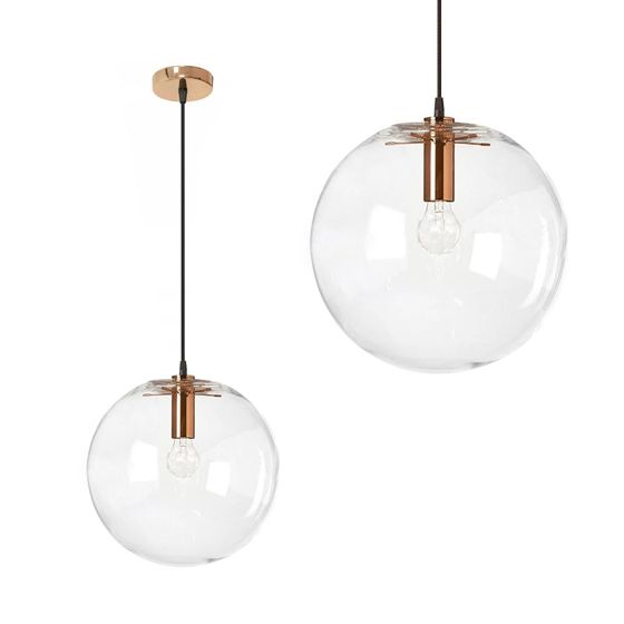 TOOLIGHT hængende loftlampe APP040-1CP LASSI 25CM Rosaguld 25x25x25cm