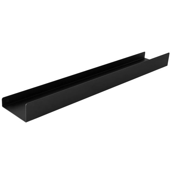 REA badeværelseshylde til bruser SF02-600-B 60cm Sort, 60x10x5cm