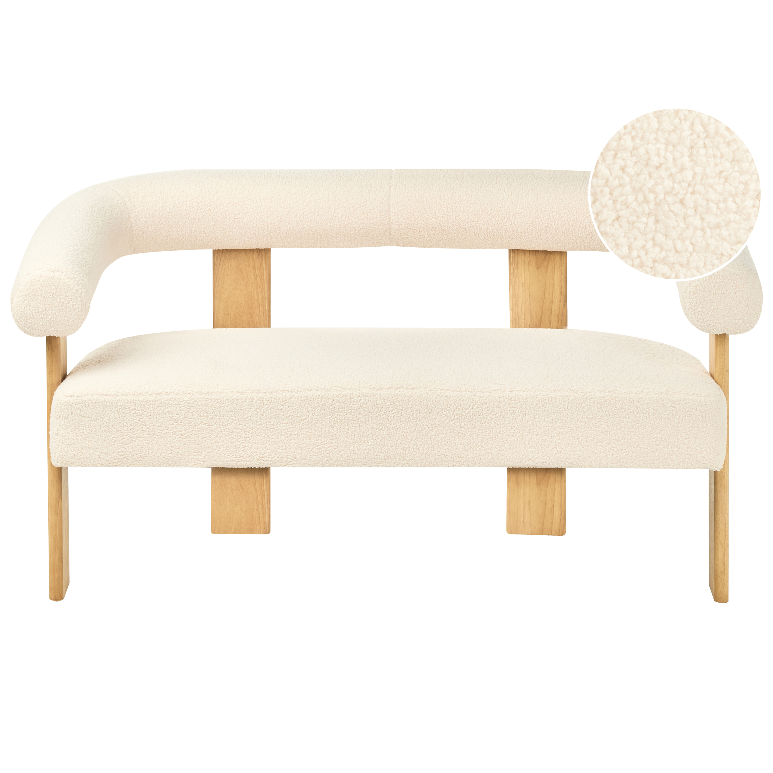 Sofa 2 personers ILBRO Boucle