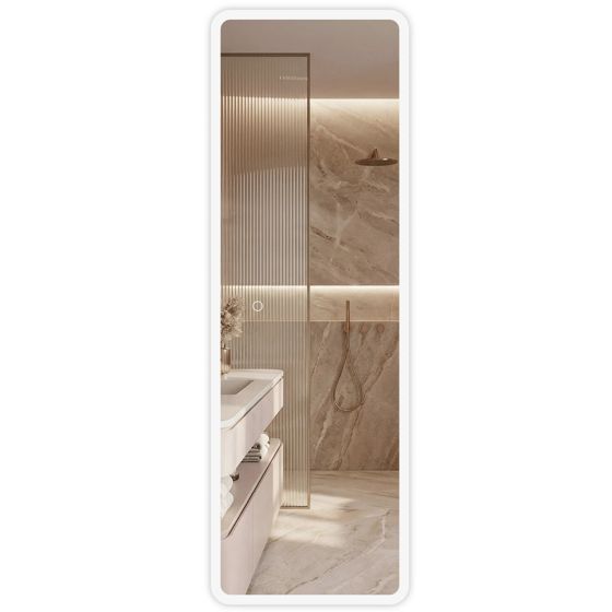 REA spejl MOL-SQ 150X50 LED Gennemsigtig 2x50x150cm
