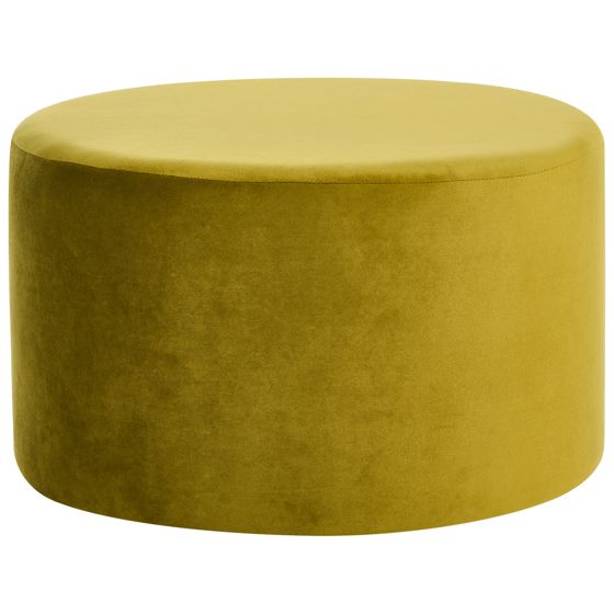 Puf MILLEN Velour Olivengrøn