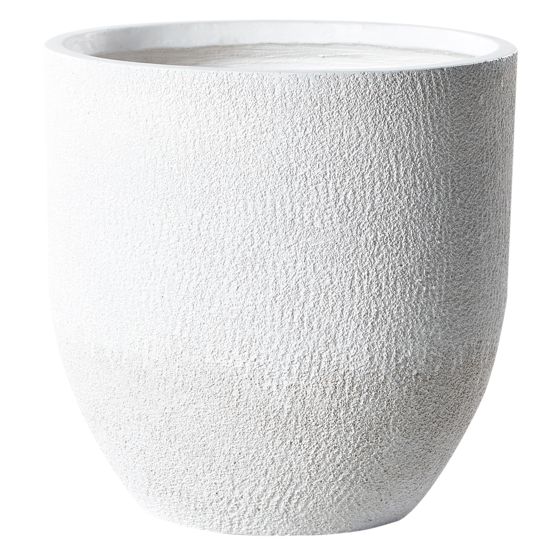 Urtepotte KANNIA 46 cm Hvid