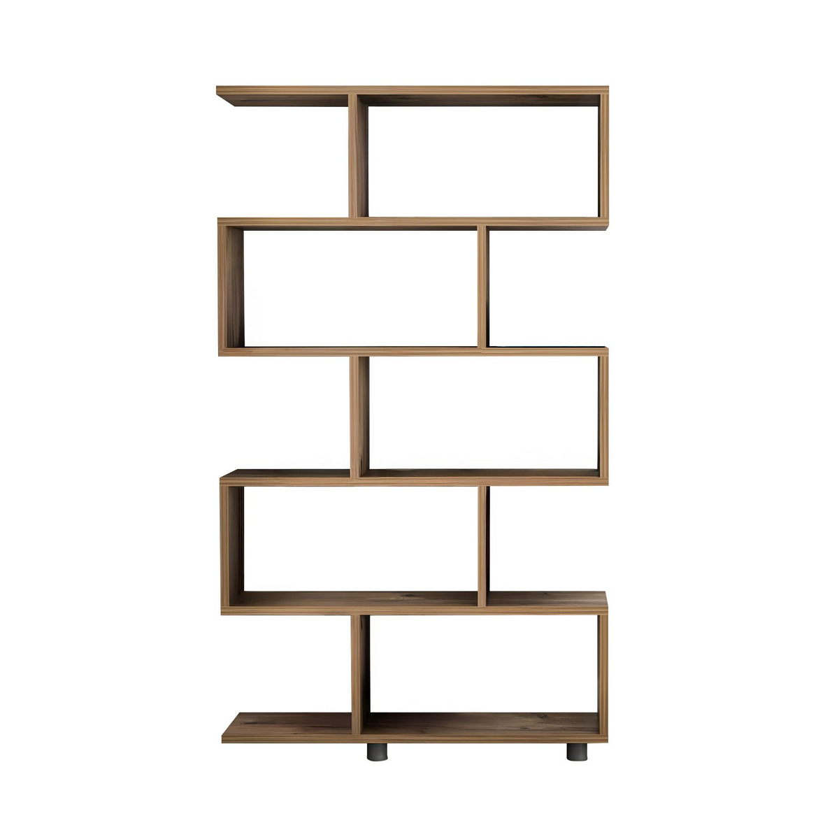 Norda Design Moderne reol, 90x156x20 cm, 100% melaminbelagt, 18 mm tyk, vægmonterbar, stilfuld design
