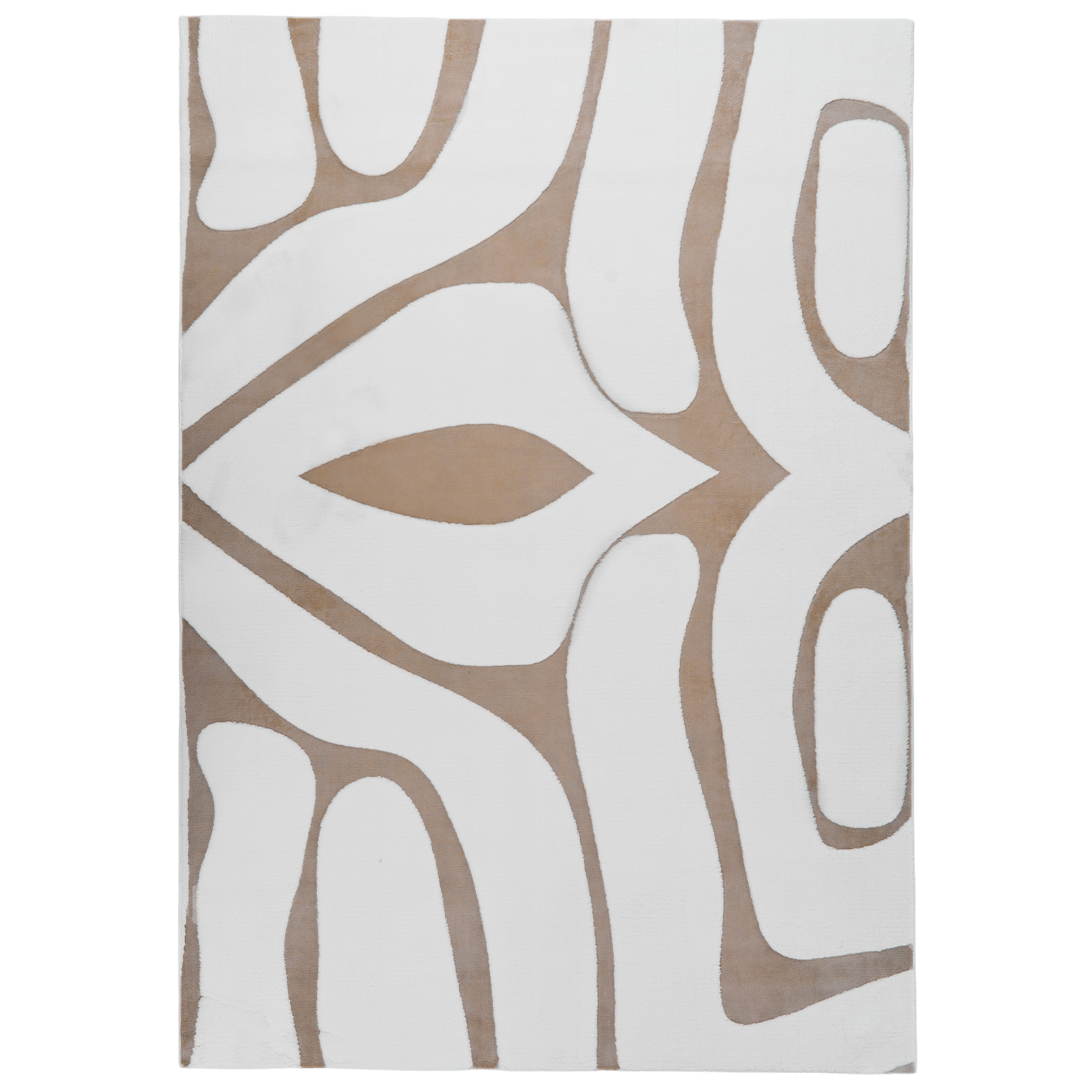 Gulvtæppe HARTZ Beige/Hvid 160 x 230 cm