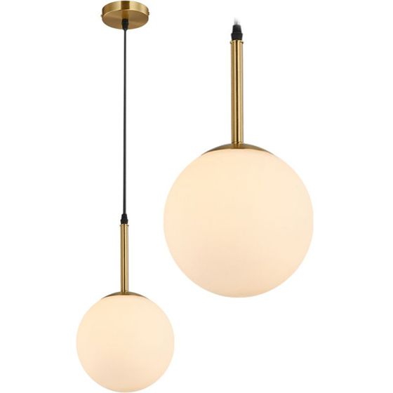 TOOLIGHT hængende loftlampe APP431-1CP Guld 20x20x36cm