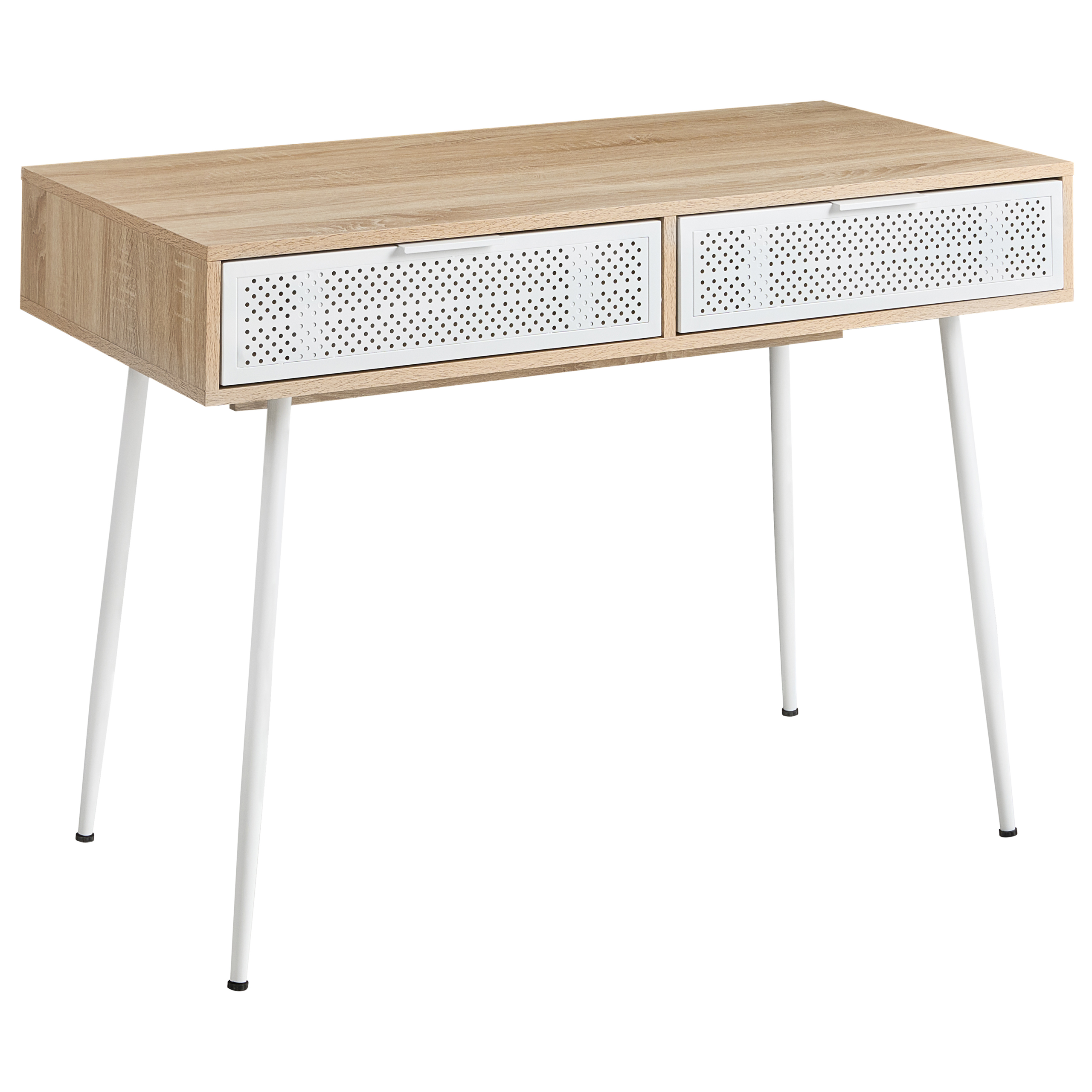 Skrivebord CHULA 110 cm 52 cm Lysebrun