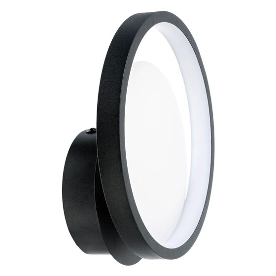 TOOLIGHT væglampe APP1915-W Black LED Sort 21x21x21cm