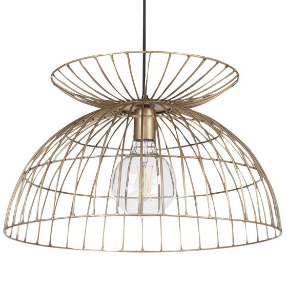Loftlampe MAHANADI Metal Messing