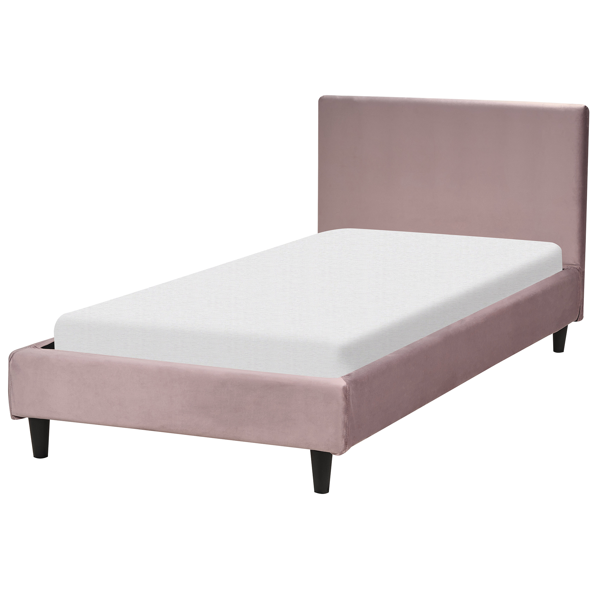 Seng Velour FITOU 90 x 200 cm Lyserød