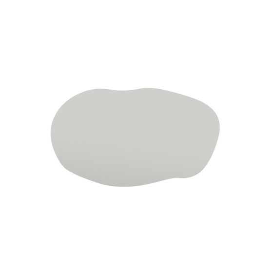 Norda Design Moderne kommode spejl, sort, 52 x 89 x 2.2 cm | 100% MDF, miljøvenlig Flotal-E, vægmonterbar design