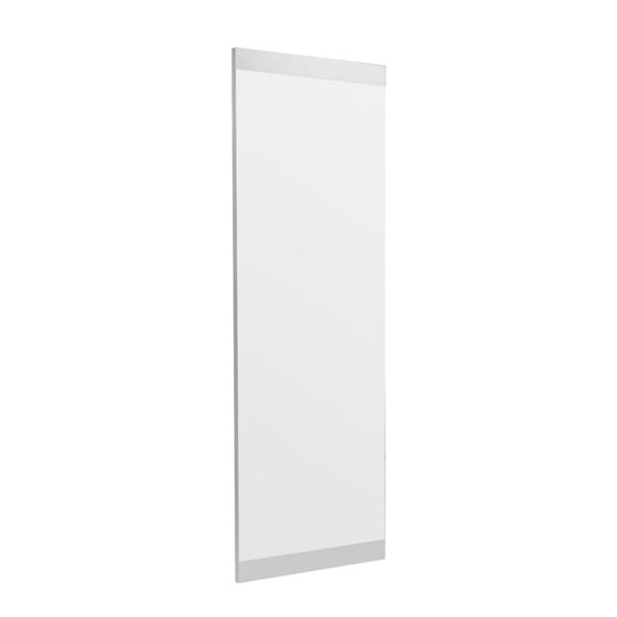 Norda Design Moderne hvid Pier Glass spejl, 40x120 cm, 100% MDF, vægmonterbar, miljøvenlig Flotal-E design