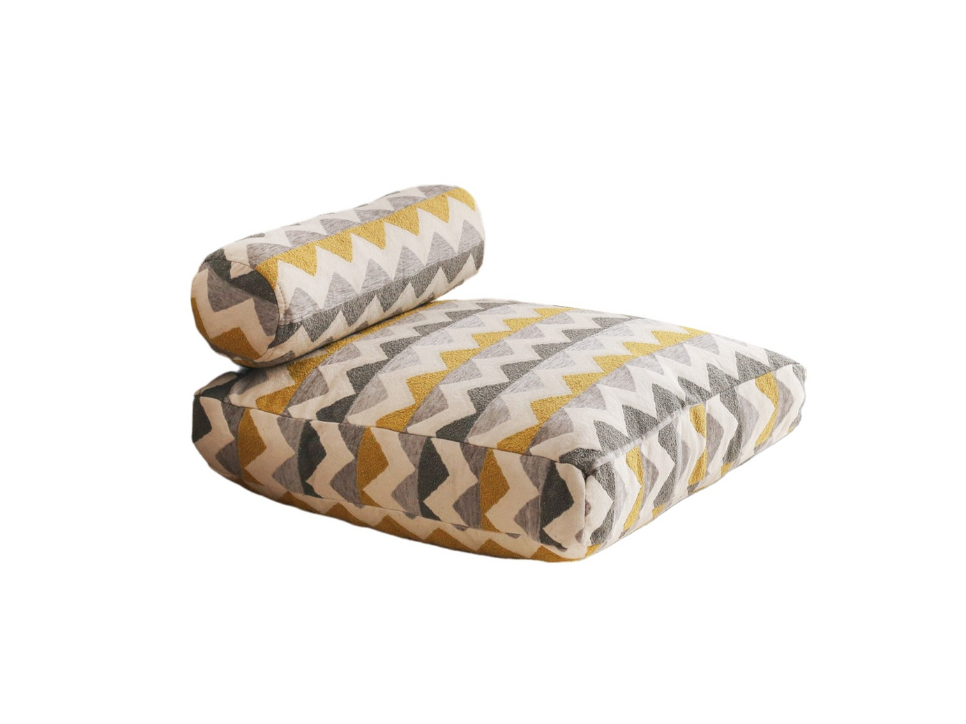 Norda Design blød teddystof pude, 70 x 70 x 27 cm | skumrester/fiber fyld | ideel til hyggelig boligindretning