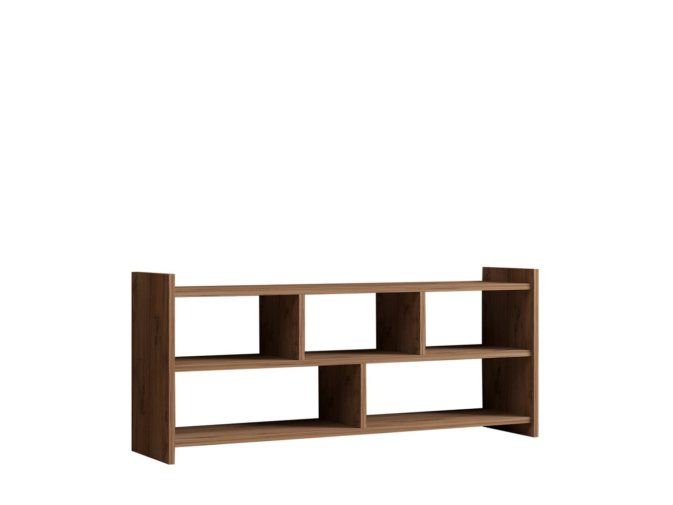 Norda Design Moderne rustik TV-bord, Atlantic Pine, 117.5 cm | 100% melaminbelagt, 18mm | flere hylder og opbevaring