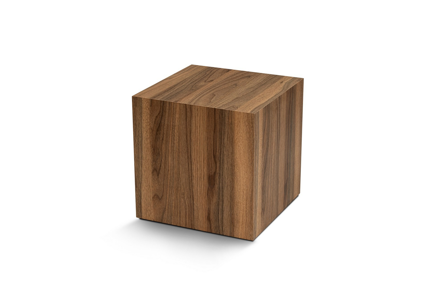 Moderne sidebord, Venezia-valnød, 45 x 50 x 45 cm | 100 % MDF, 18 mm tyk | Stilfuldt og funktionelt design