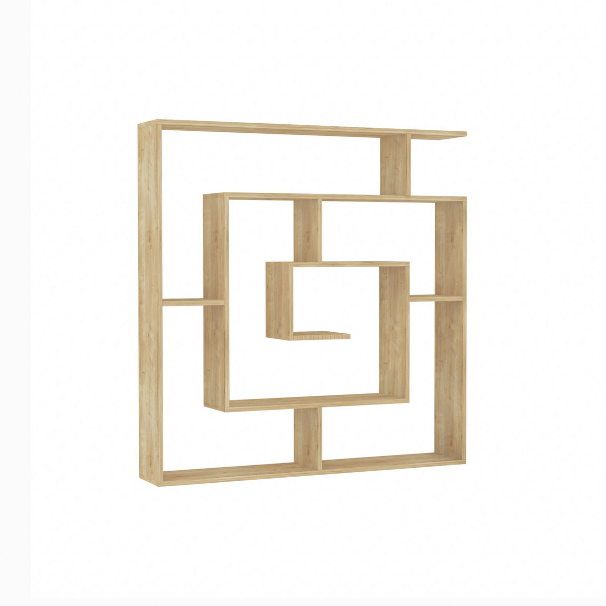 Norda Design Bogreol Labirent, sapphire eg, 22 × 125 × 128,6 cm
