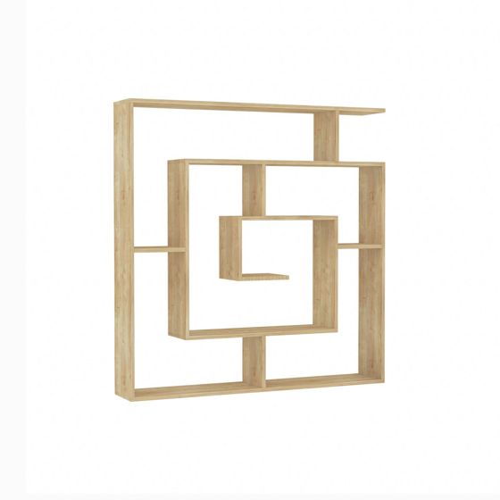 Norda Design Bogreol Labirent, sapphire eg, 22 × 125 × 128,6 cm