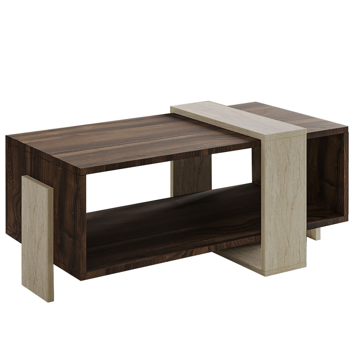 Norda Design Sofabord Meleni, 49 × 90 × 40 cm
