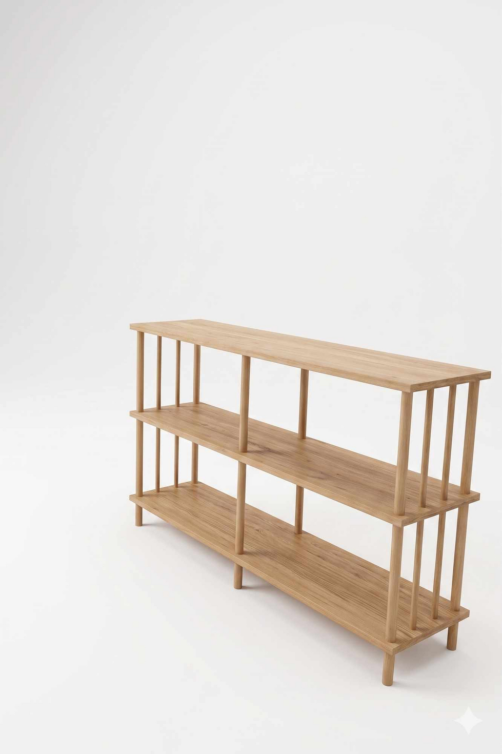 Norda Design Skænk Credenza, fyr, 30 × 120 × 73 cm