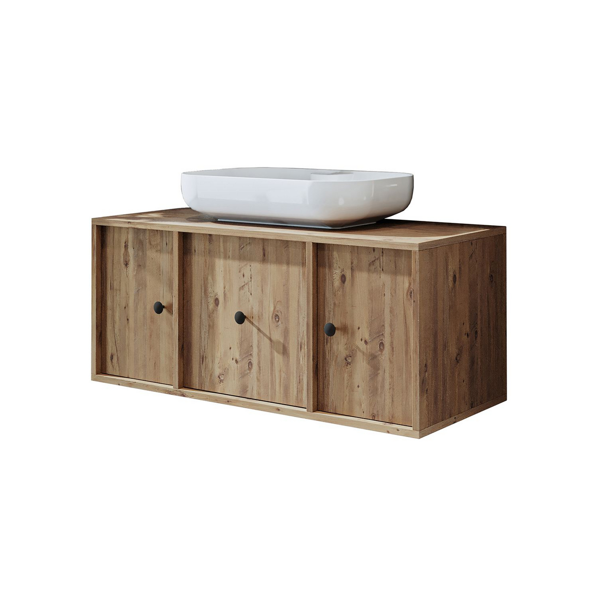 Norda Design Vaskeskab Matera, atlantfyr, 45 × 105 × 58 cm