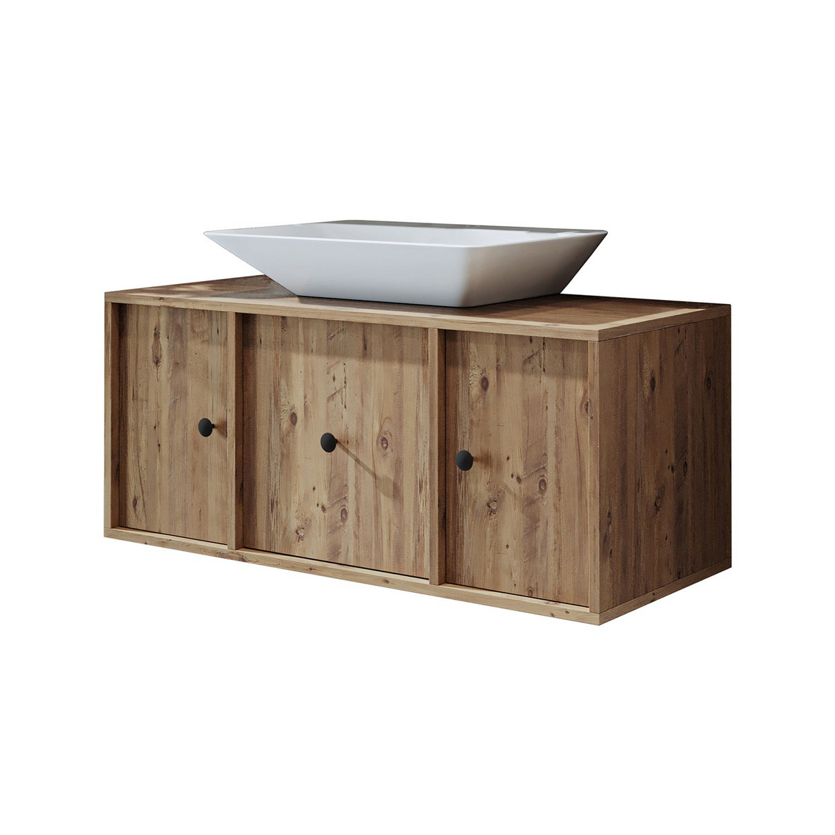 Norda Design Vaskeskab Ravello, atlantfyr, 45 × 105 × 56,5 cm