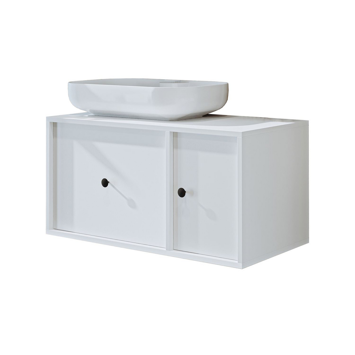 Norda Design Vaskeskab Verona, hvid, 45 × 90 × 45 cm