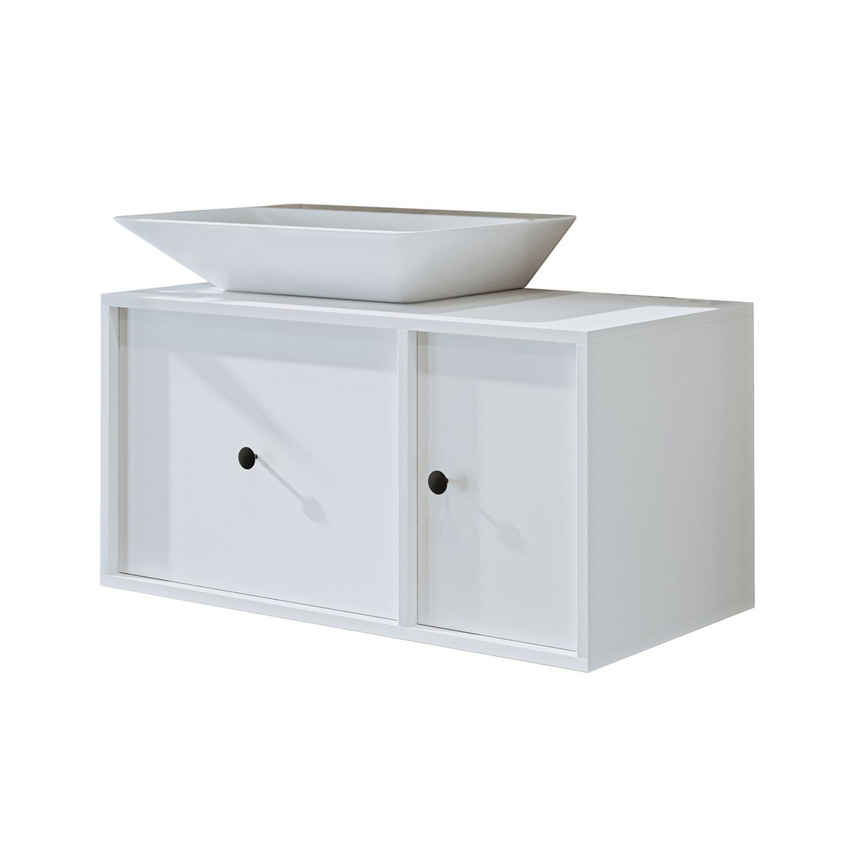 Norda Design Vaskeskab Lucca, hvid, 45 × 90 × 56,5 cm