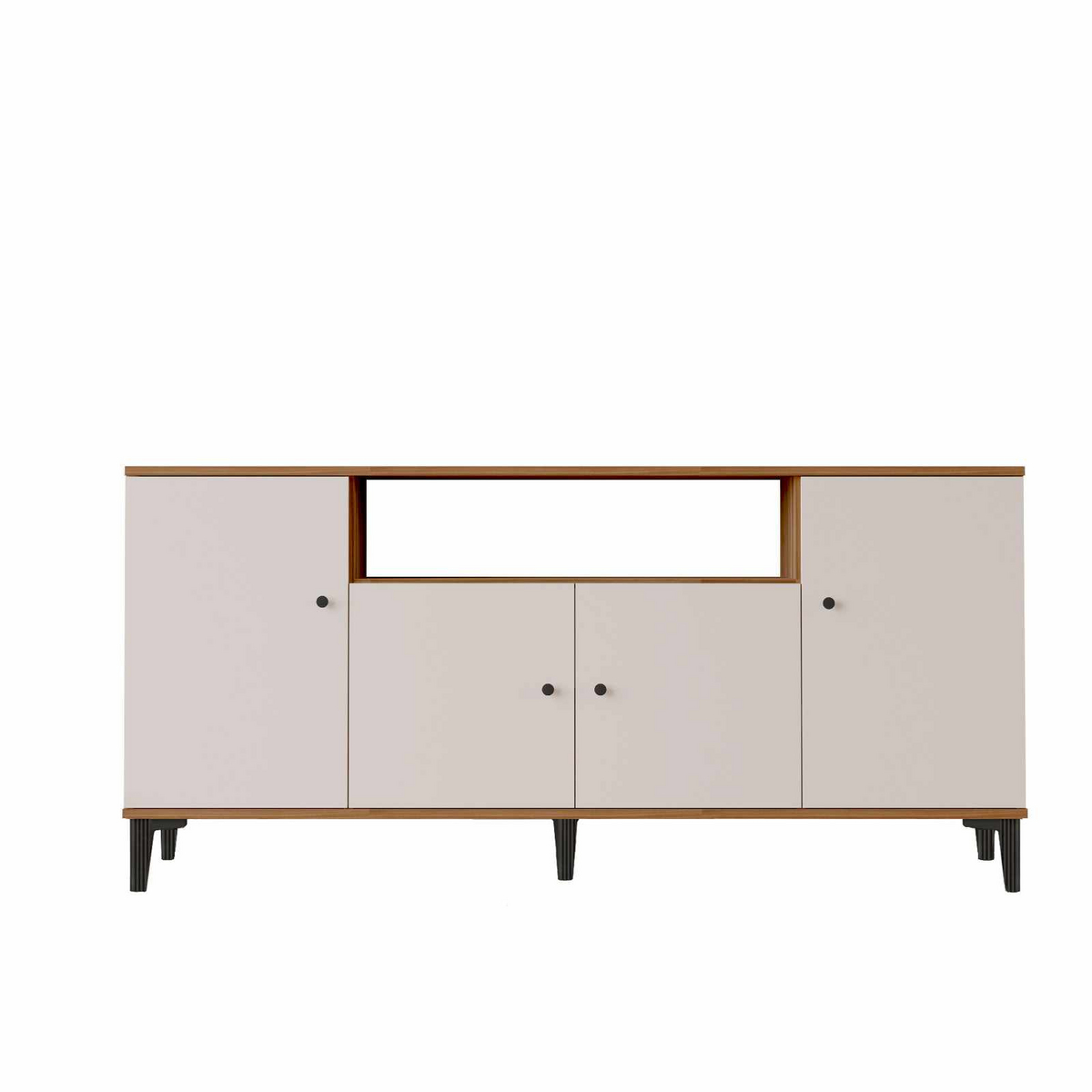 Norda Design Konsolbord Consola, valnød, 44,5 × 180 × 85 cm