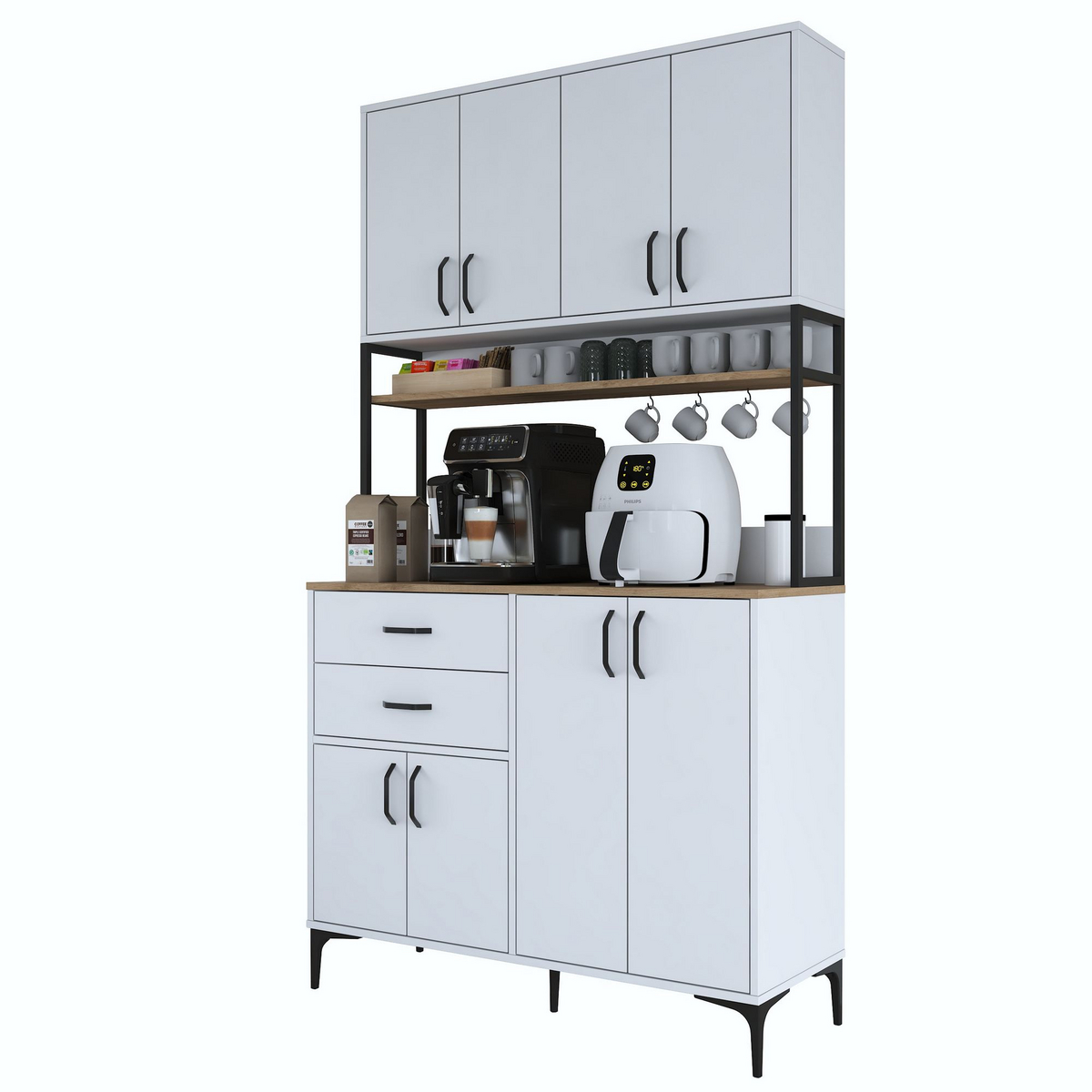 Norda Design Multiskab Zenova, 45 × 120 × 218,6 cm