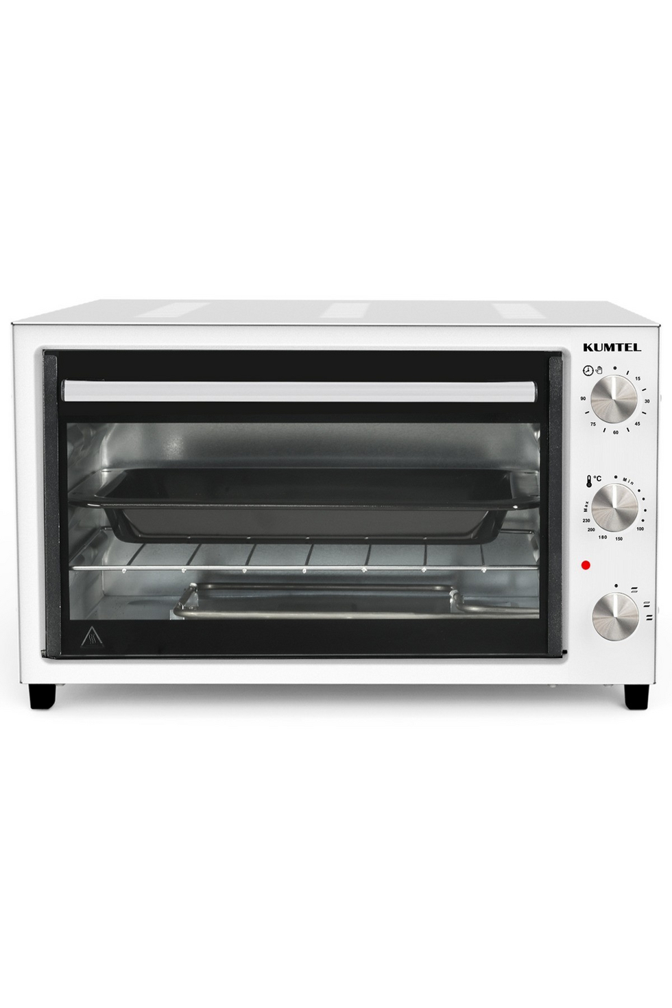 Norda Design Miniovn Bakewell, hvid, 43,1 × 51,4 × 31,5 cm