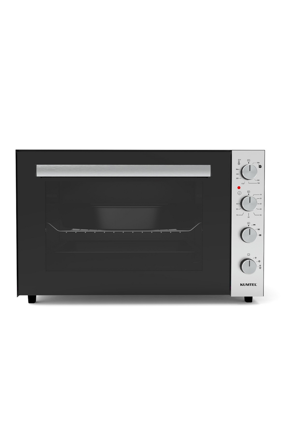 Norda Design Miniovn Crustino, sort, 52 × 60 × 40 cm