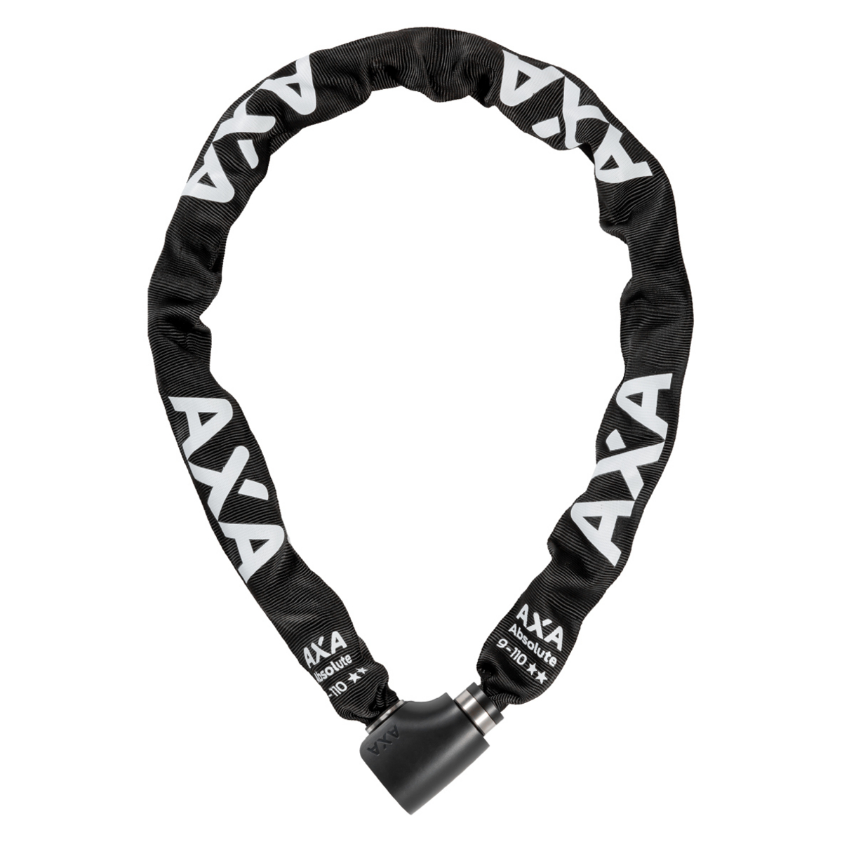 AXA Absolute 9-110 kædelås, længde 110 cm
