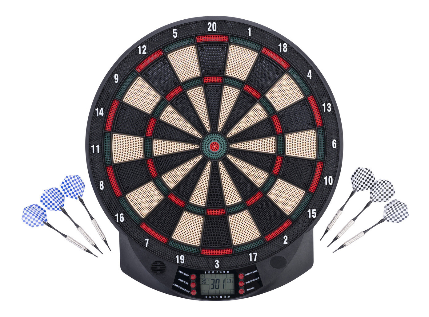 Longfield elektronisk dartskive og dartpile