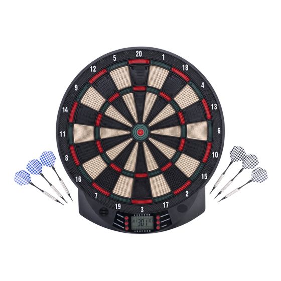 Longfield elektronisk dartskive og dartpile