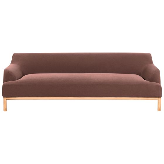 Sofa 3 personers SOSJO Bordeaux