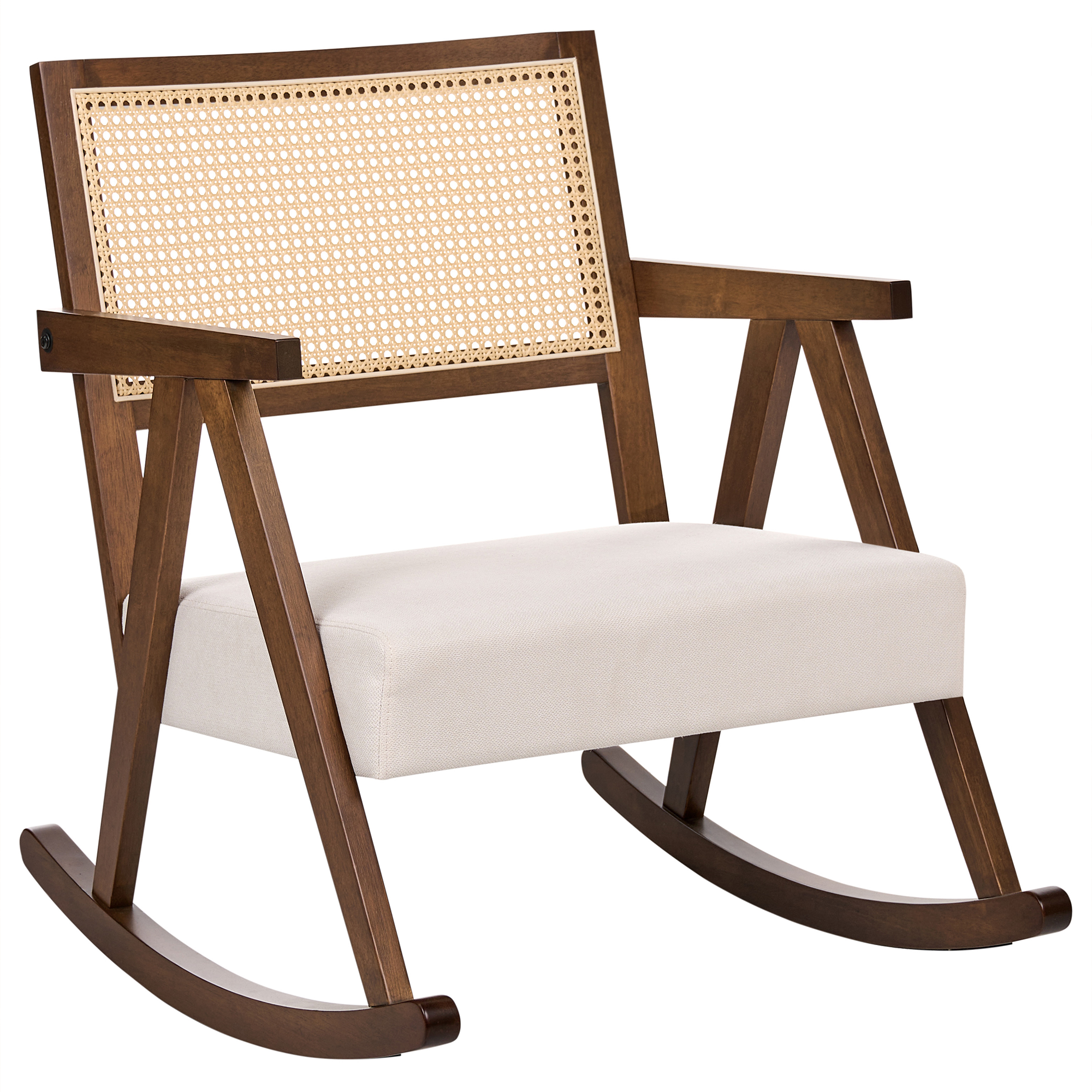 Gyngestol RYA Træ Brun/lys beige