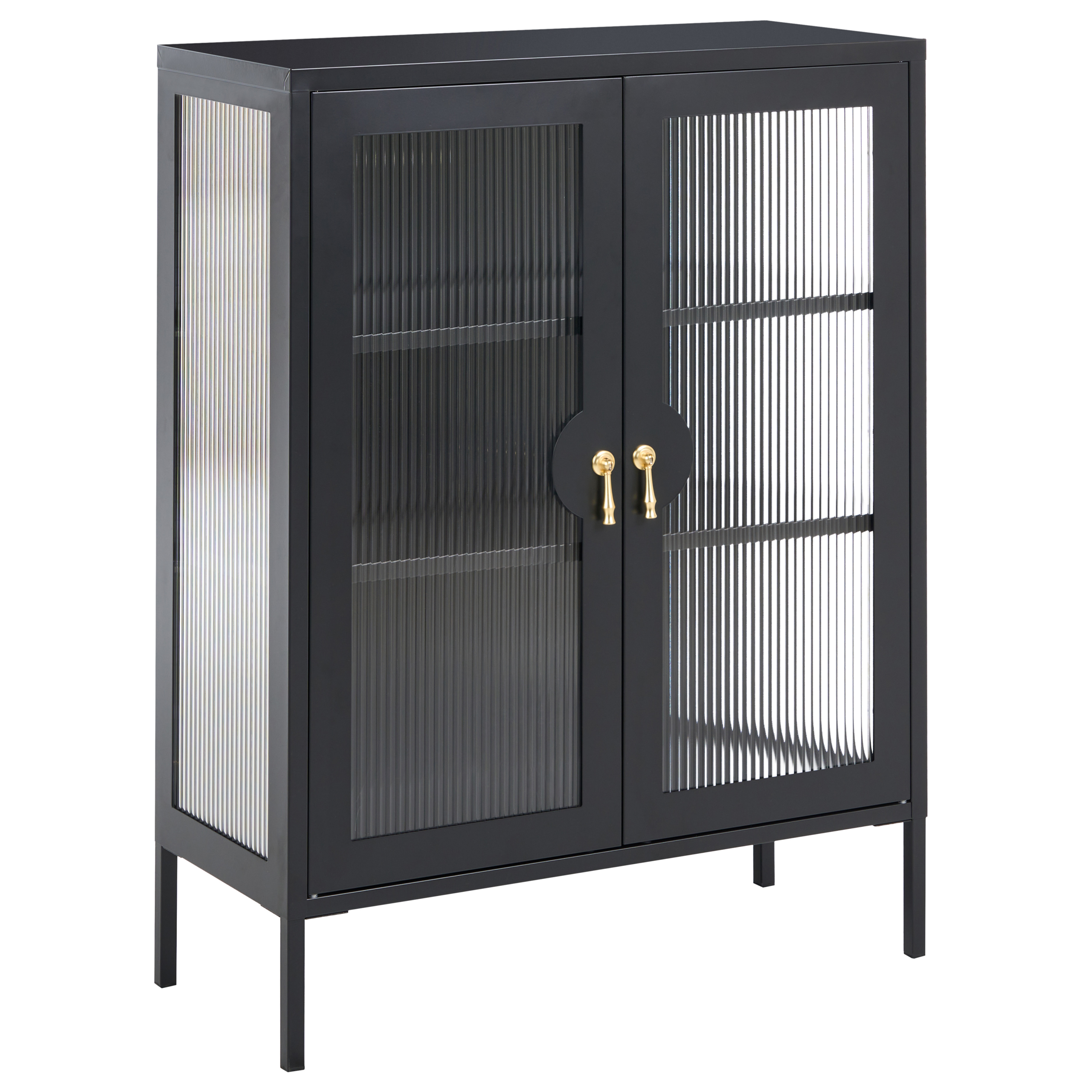 Kontorskab GLEORA Metal Sort