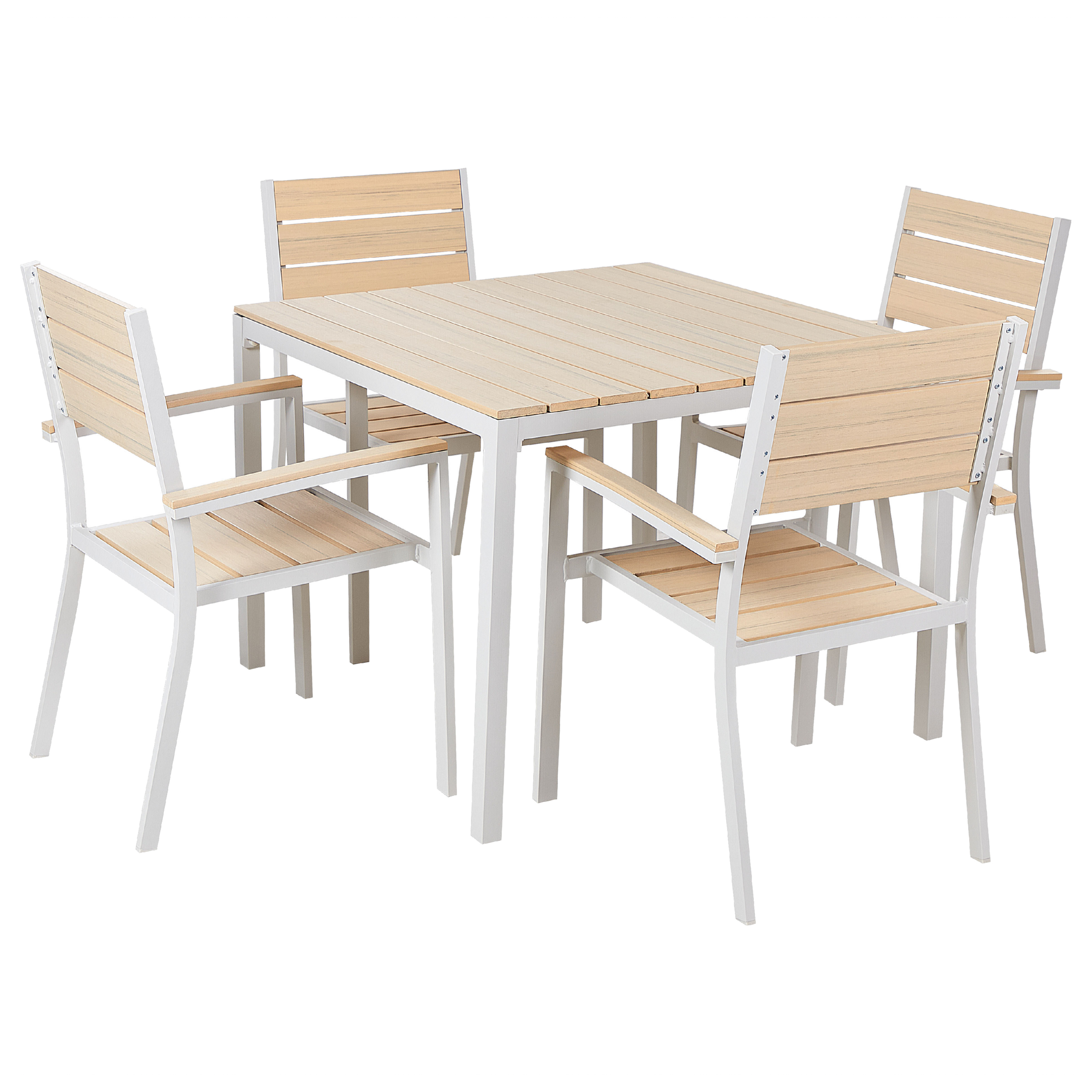 Havemøbelsæt 4 personers PRATO Beige