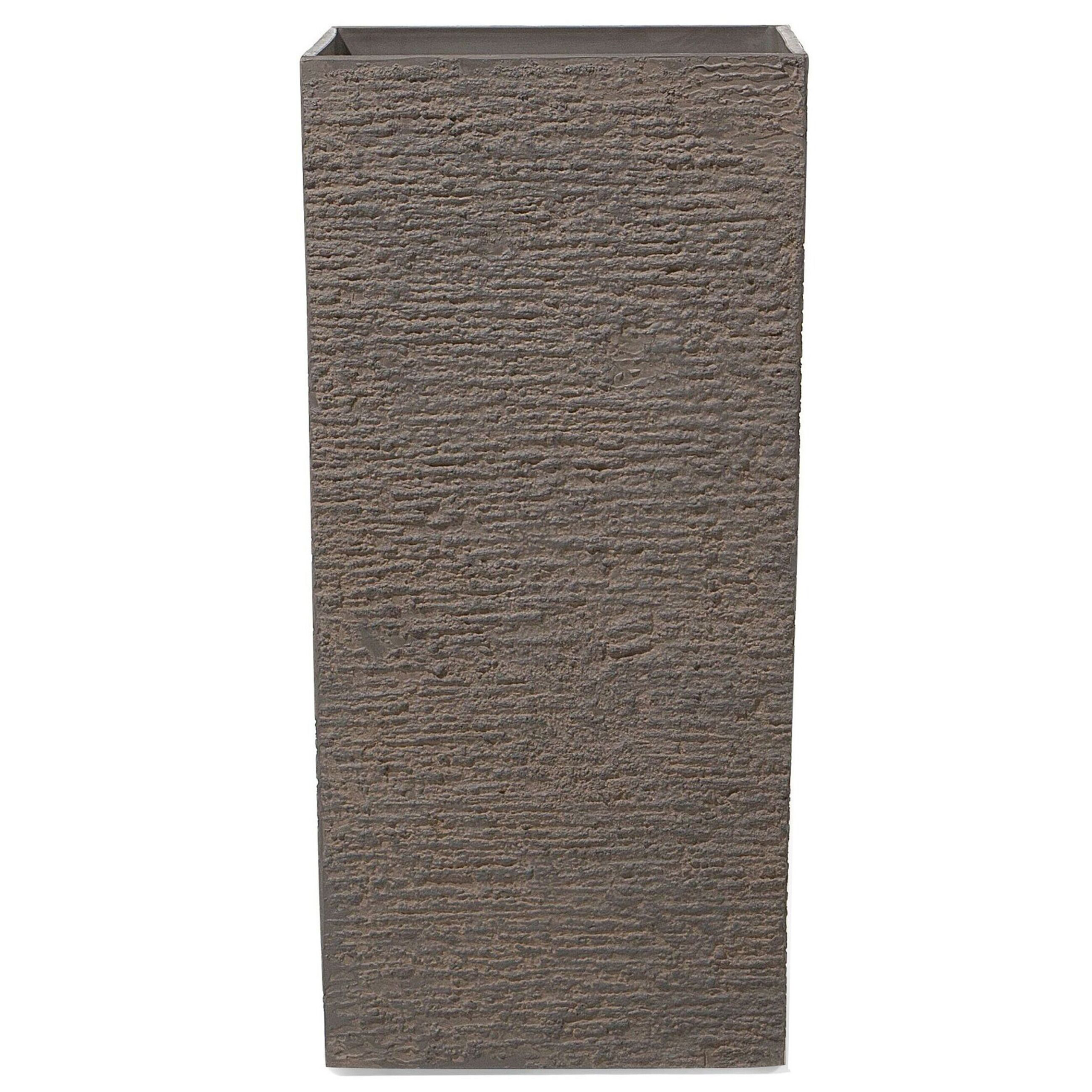 Urtepotte TENNO 40 cm Mørkebrun