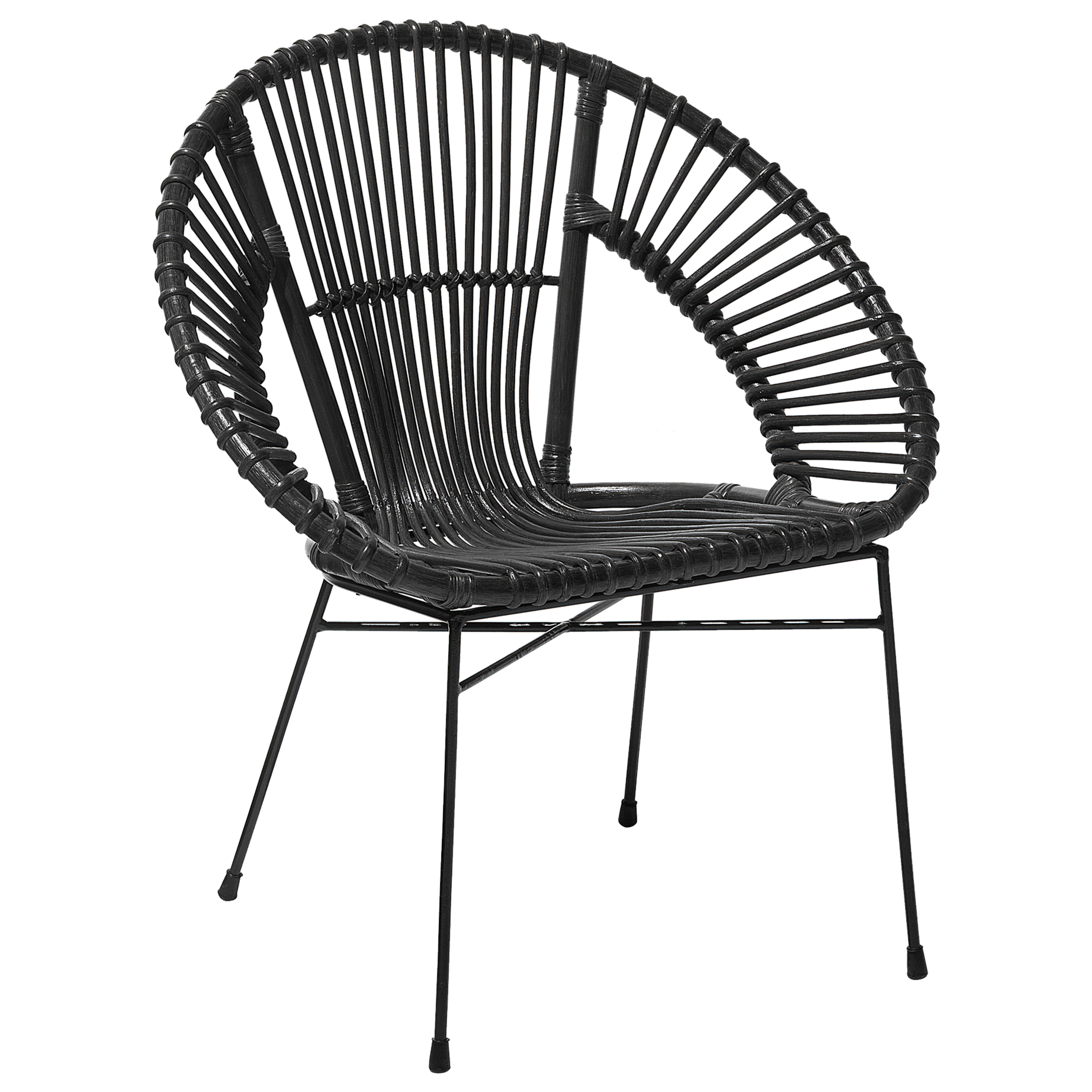 Spisebordsstol SARITA Rattan Sort