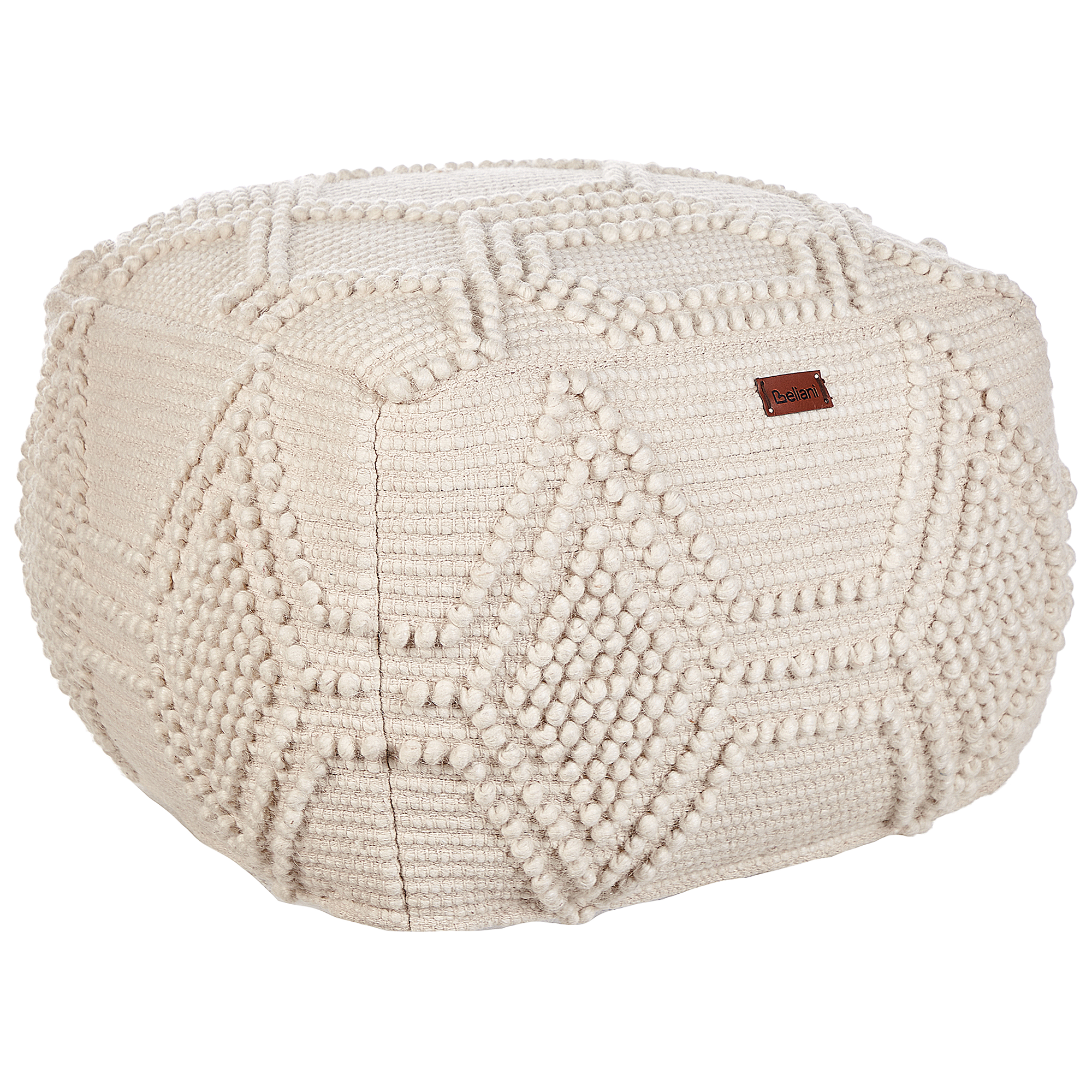 Puf CHOIM Uld Beige