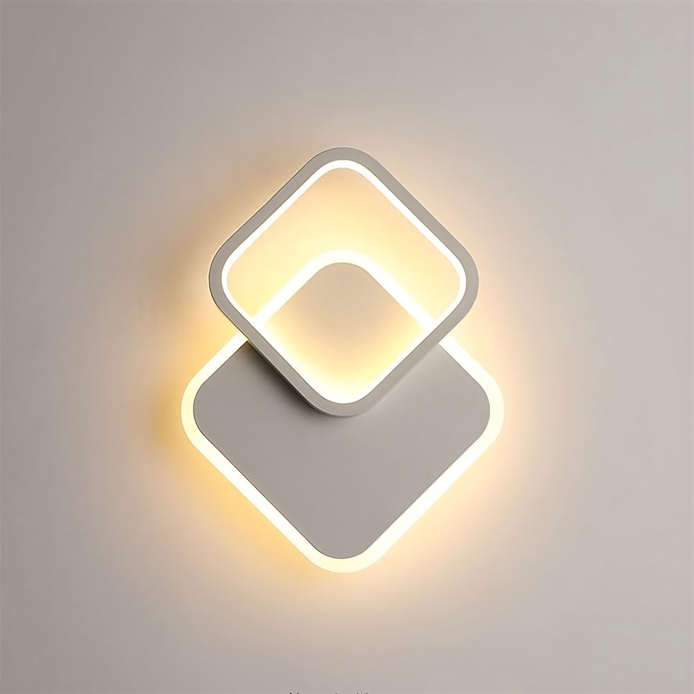 TOOLIGHT væglampe LHJ080-W LED Hvid 24x24x29cm